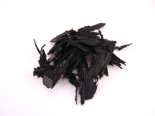 High-quality recycled SBR rubber buffings used as a shock-absorbing base coat for tracks.