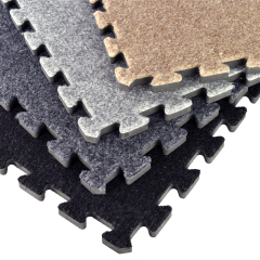 Royal Interlocking Carpet Tile 5/8 Inch x 2x2 Ft.,PLAY COLOR,5/8 Inch Royal Interlocking Carpet Tiles | 2x2 Ft Flooring