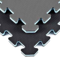 Double-sided reversible color options for home sport and play interlocking mats.