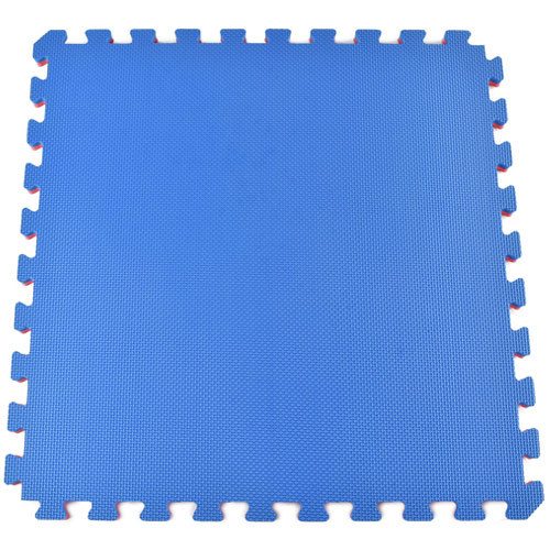 Side view showing the 20mm (3/4 inch) thickness of the high-density EVA foam tile.