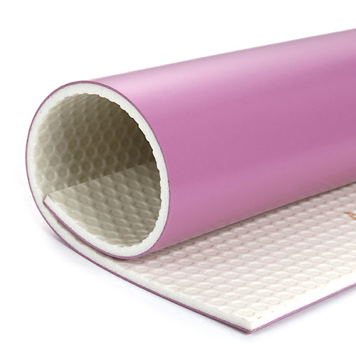 Technical specification table for A-series 4.0mm thickness playground flooring.