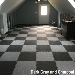 Royal Interlocking Carpet Tile 5/8 Inch x 2x2 Ft.,PLAY COLOR,5/8 Inch Royal Interlocking Carpet Tiles | 2x2 Ft Flooring