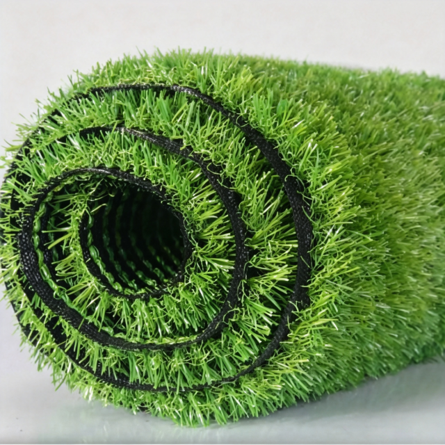 Detailed technical specifications for 50mm pile height PE diamond monofilament football grass.