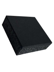 High-density sound proof rubber tiles installed in a professional recording studio for noise reduction.
