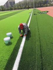 Soft and elastic synthetic turf ideal for school playgrounds and multi-sport play.