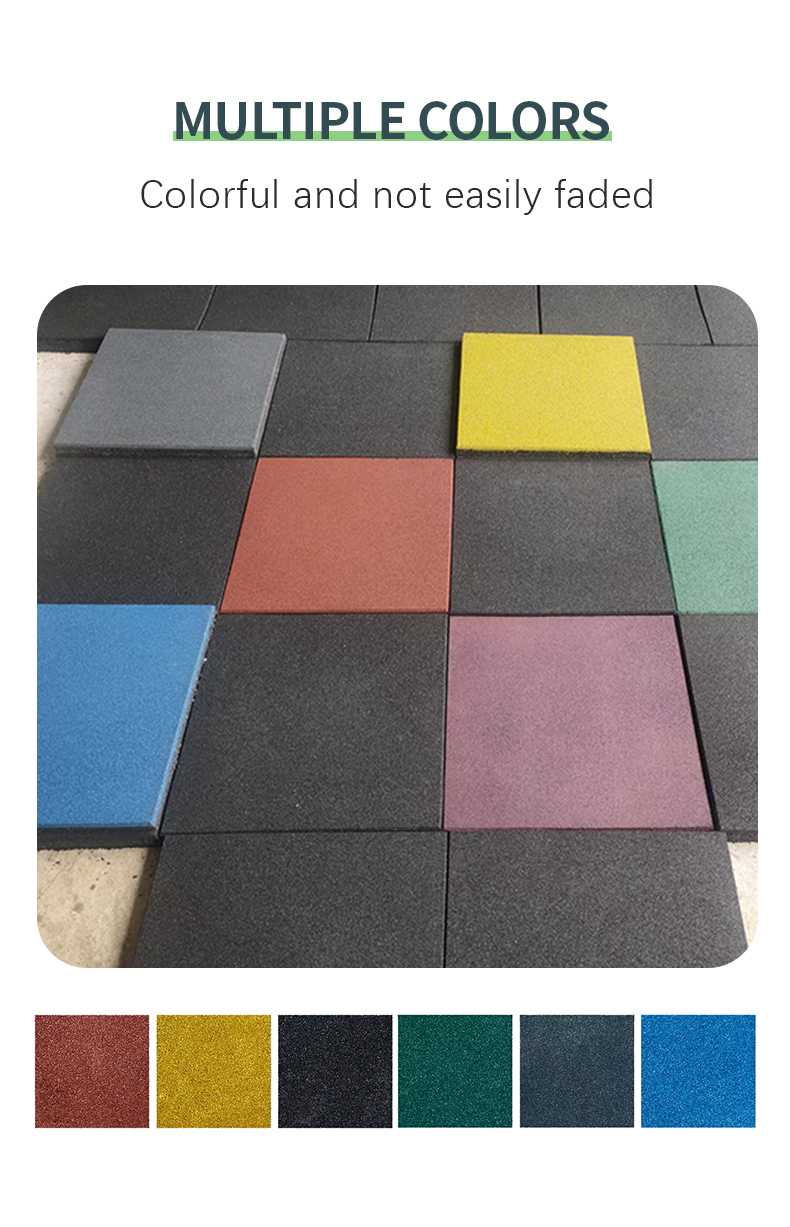 Schéma illustrant la technologie anti-ricochet par enfoncement des balles dans le tapis en caoutchouc.