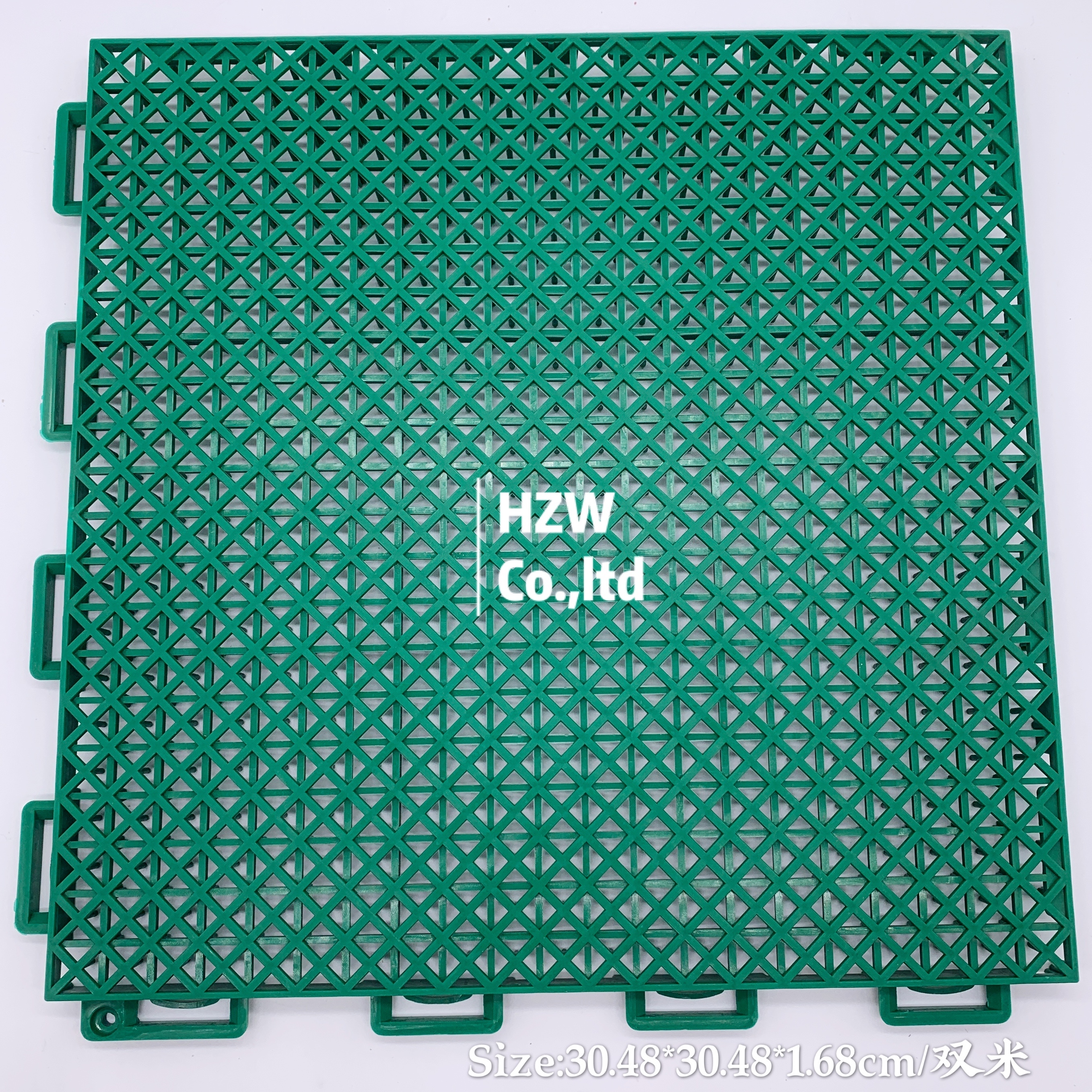 PP interlocking tiles installed near a swimming pool showing moisture resistance.