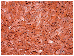 Non-toxic and eco-friendly EPDM rubber mulch installed in a children's playground area.
