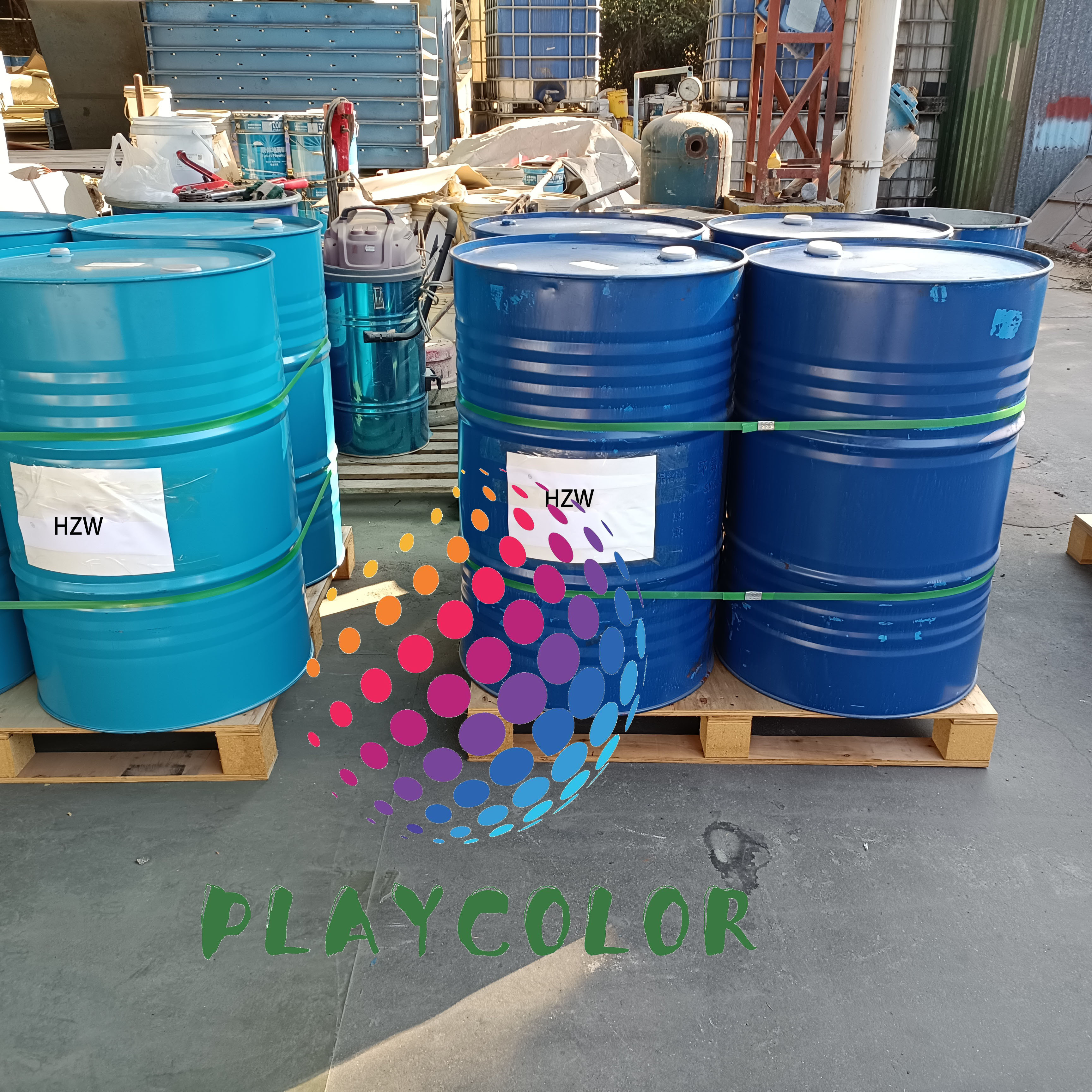 Seamless installation of a sport court surface using strong-bonding PU adhesive.