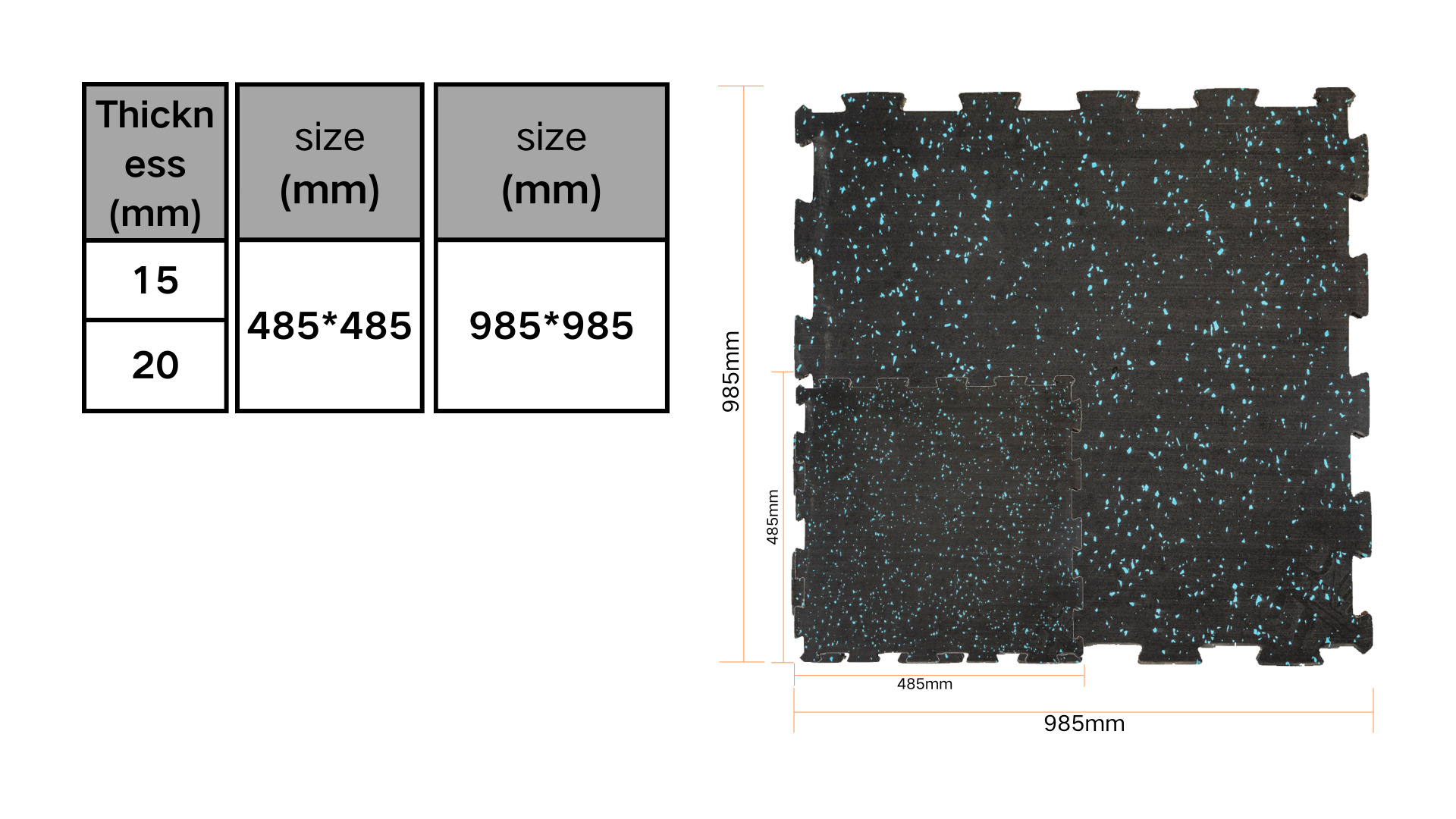 Close-up view of the finely ground tooth buckle edge profile on a composite elastic rubber mat unit, formed via stuffy cutting, showing the precision joint geometry used for lateral load transfer and alignment stability in multi-unit interlocking field installations.