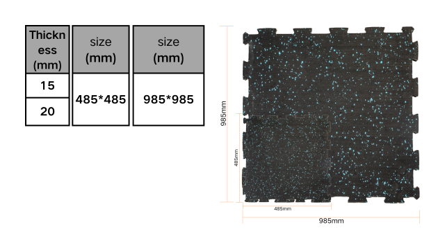 Close-up view of the finely ground tooth buckle edge profile on a composite elastic rubber mat unit, formed via stuffy cutting, showing the precision joint geometry used for lateral load transfer and alignment stability in multi-unit interlocking field installations.