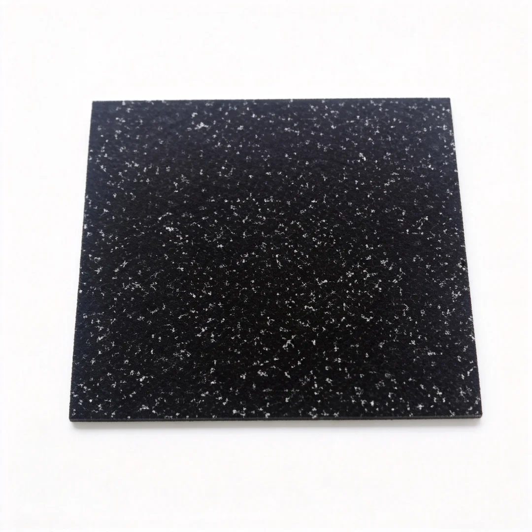 Composite foam rubber floor mat in modular 500×500mm and 1000×1000mm square tile formats, showing dual-layer rubber surface and polyurethane foam base construction, available in 20mm, 25mm, and 30mm structural thickness configurations for commercial gym, office, kindergarten, and playground procurement.