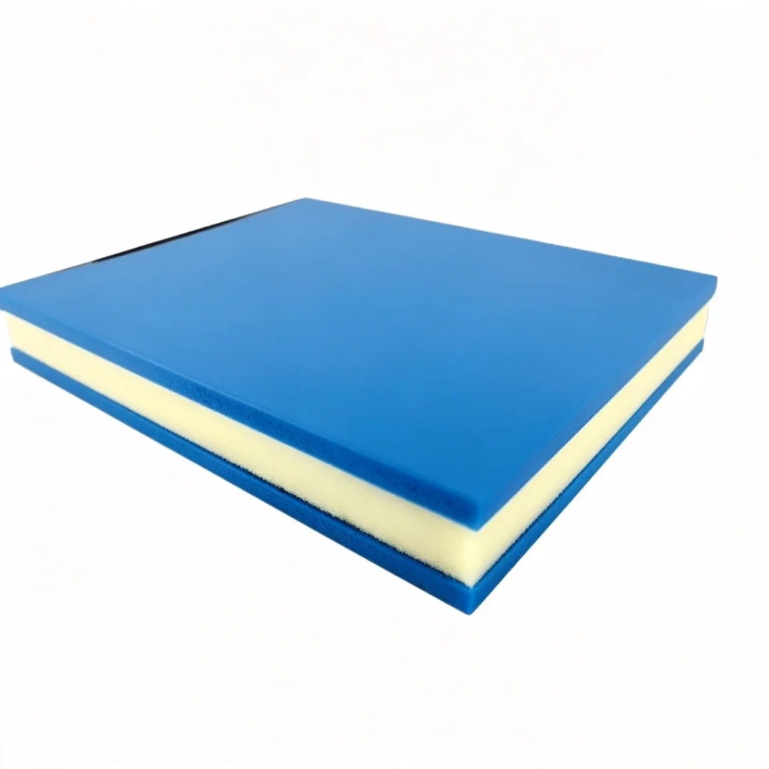 Floor climbing protection pad with multi-layer cushioning structure for climbing safety