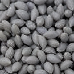 TPV Rubber Granules T02 close-up showing uniform granule texture