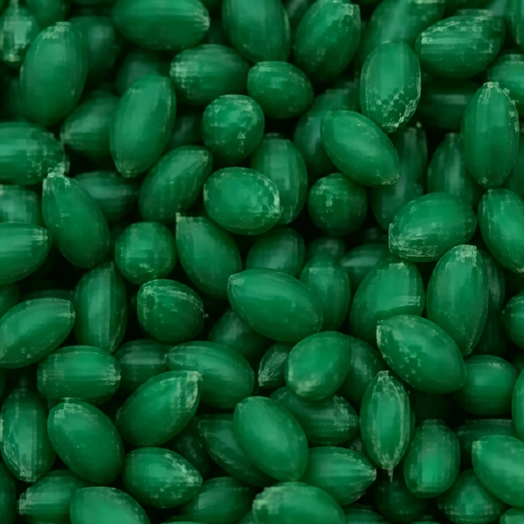 TPV Rubber Granules T03 close-up showing consistent granule structure