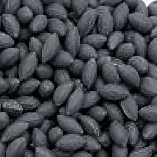 TPV Rubber Granules T04 close-up showing Thermoplastic Vulcanizate material texture