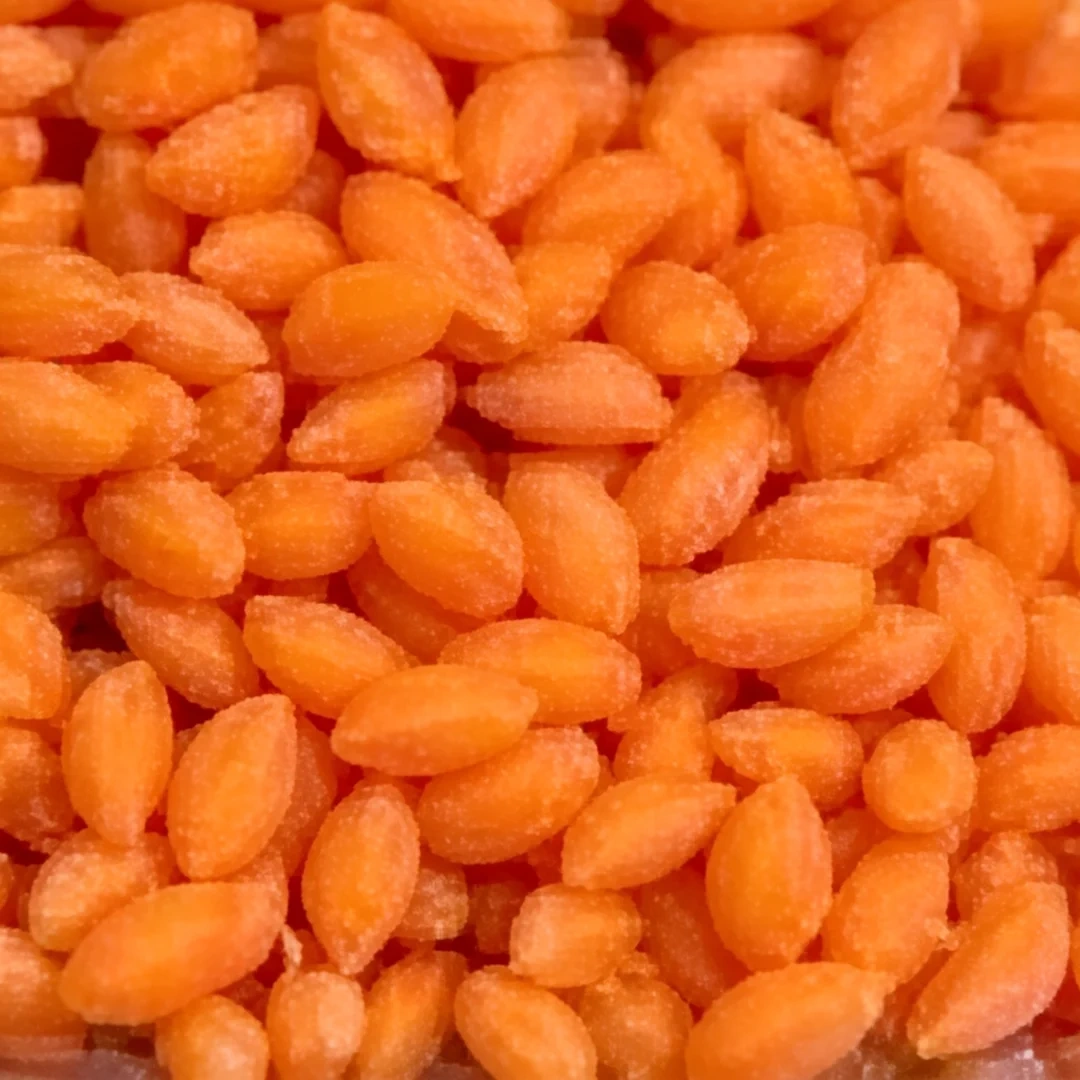 TPV Rubber Granules T08 close-up showing uniform granule texture for sports flooring applications