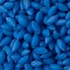 TPV Rubber Granules T09 texture detail showing uniform granule structure for sports surfacing applications