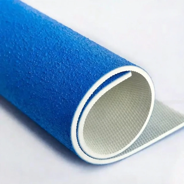 Acrylic pickleball court flooring mat roll with PVC base and acrylic surface layer