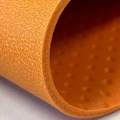 Feather texture surface design of outdoor PVC pickleball court flooring