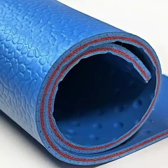 Stone texture pickleball court floor mat with PVC surface design