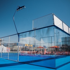 Full Set Panoramic Padel Court for Clubs and Projects (H001) - Includes Rackets and Balls,PLAY WISE,HZW PLAYWISE Best Selling Brand Padel  Panoramic Padel Court with Padel Court Rackets and Ball Free of Charge