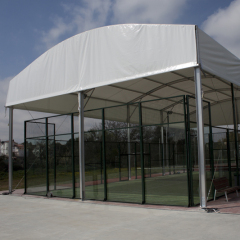 Premium Aluminum Roof Panoramic Padel Court - Corrosion-Resistant Full Set,PLAY WISE,Premium Aluminum Roof Panoramic Padel Court - Corrosion-Resistant Full Set