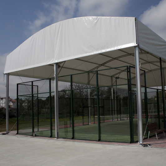 Premium Aluminum Roof Panoramic Padel Court - Corrosion-Resistant Full Set,PLAY WISE,Premium Aluminum Roof Panoramic Padel Court - Corrosion-Resistant Full Set