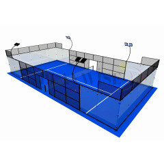 Ultimate Full View Panoramic Padel Court (H002) | 360° Unobstructed Vision Professional Paddle Court,PLAY WISE,Ultimate Full View Panoramic Padel Court (H002) | 360° Unobstructed Vision Professional Paddle Court