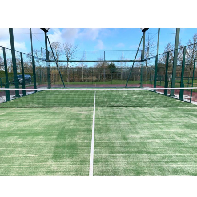 Premium Panoramic Padel Tennis Court (H001A) - Corner-Post-Free Design Full Set with Accessories,PLAY WISE,Padel Panoramica Con Esquina Whole Set Panoramic Padel Tennis Court Paddle Tennis Court Outdoor