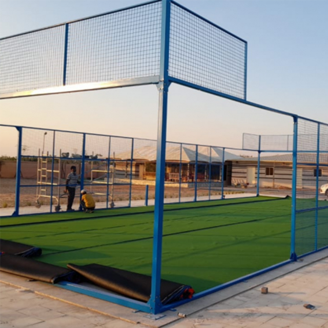 Premium Panoramic Padel Tennis Court (H001A) - Corner-Post-Free Design Full Set with Accessories,PLAY WISE,Padel Panoramica Con Esquina Whole Set Panoramic Padel Tennis Court Paddle Tennis Court Outdoor