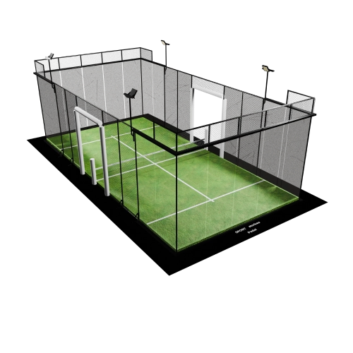 Safe & Durable Kids Padel Court | Junior Size Panoramic Paddle Court with Enhanced Protection Standard,PLAY WISE,Safe & Durable Kids Padel Court | Junior Size Panoramic Paddle Court with Enhanced Protection Standard