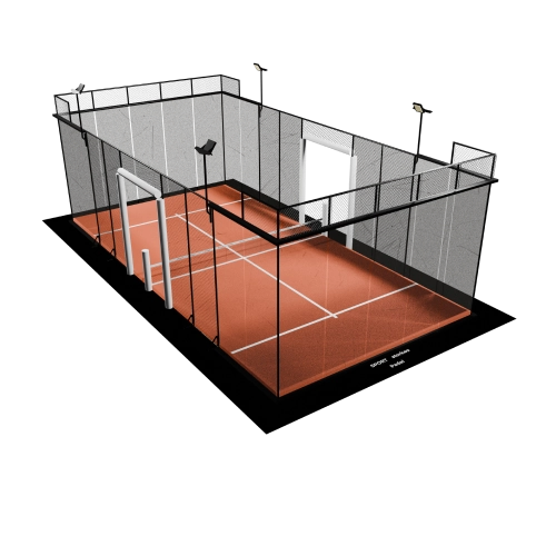Safe & Durable Kids Padel Court | Junior Size Panoramic Paddle Court with Enhanced Protection Standard,PLAY WISE,Safe & Durable Kids Padel Court | Junior Size Panoramic Paddle Court with Enhanced Protection Standard