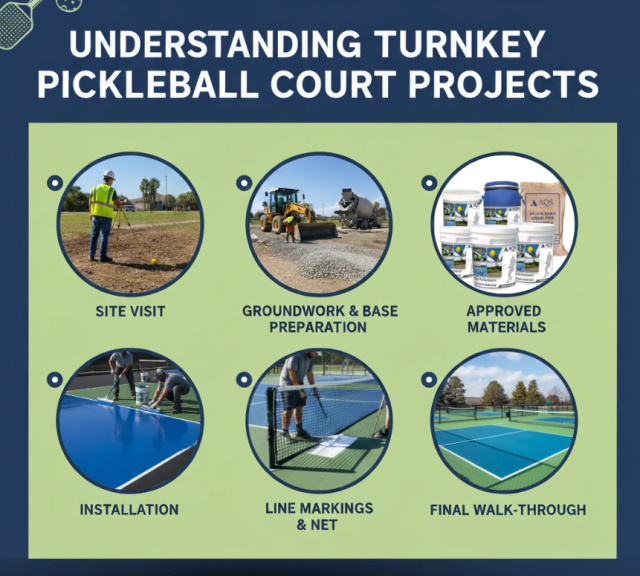Turnkey Pickleball Court,PLAY WISE,Turnkey Pickleball Court