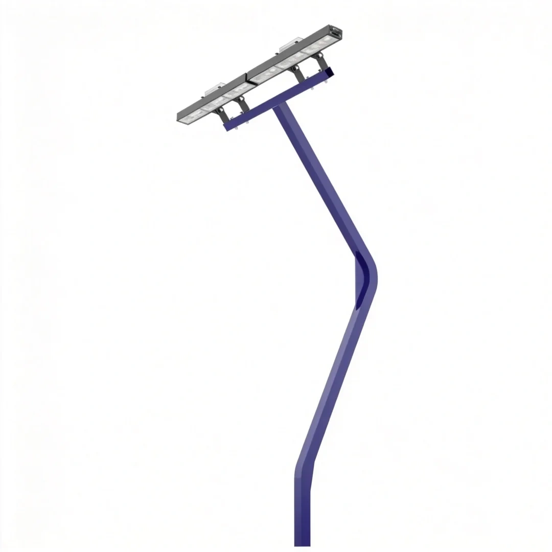 200W specialized LED lighting fixture for padel courts with aluminum housing