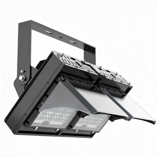 High-power LED Sports Court Light with anti-glare lens and IP67 protection structure