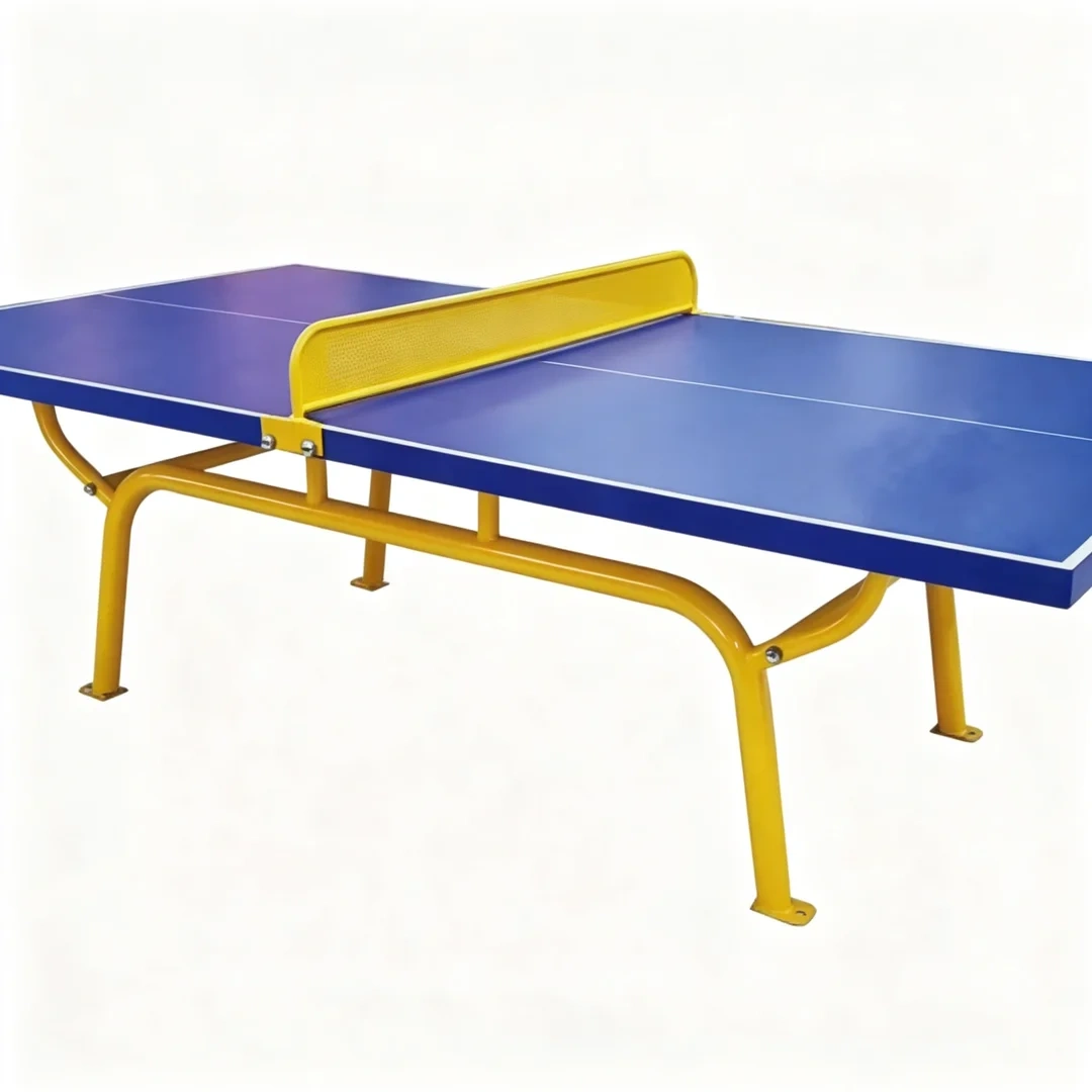 SMC outdoor table tennis table with composite structure for parks and sports facilities
