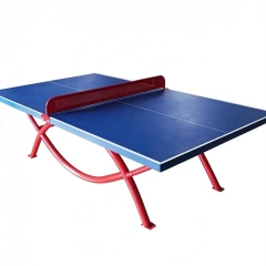SMC outdoor table tennis table with double arch structure for sports facilities