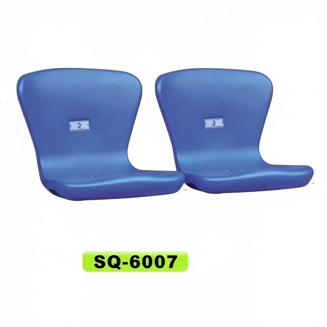 Aluminum alloy precision cast foot structure for fixed grandstand seat