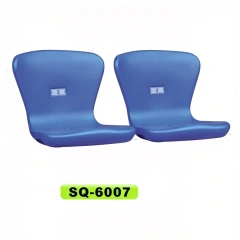 Aluminum alloy precision cast foot structure for fixed grandstand seat