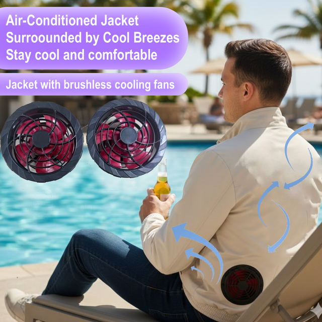 Cooling Fan Jacket, E-Modest Limited. ,Cooling Fan Jacket
