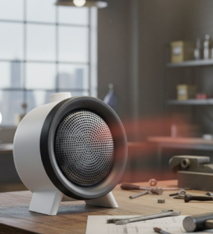 Portable Fan Heater with 2-speed Heating control, Cold air mode,and overheating protection, E-Modest Limited. ,Portable Fan Heater with 2-speed Heating control, Cold air mode,and overheating protection