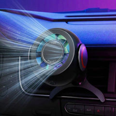 Car mobile phone holder with Mini Fan and Air Fresher, E-Modest Limited. ,Car mobile phone holder with Mini Fan and Air Fresher- E-Modest Limited.
