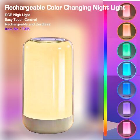 Share to RGB Table Lamp, Dimmable & Rechargeable Touch Lamp: Portable Cordless RGB Lamp, E-Modest Limited. ,Share to RGB Table Lamp, Dimmable & Rechargeable Touch Lamp: Portable Cordless RGB Lamp