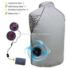 Air Condition Cool Vest Cool vest Air-Conditioned Waistcoat with Reflective Stripes, Rechargeable Cooling Clothes, E-Modest Limited. ,Air Condition Cool Vest Cool vest Air-Conditioned Waistcoat with Reflective Stripes, Rechargeable Cooling Clothes