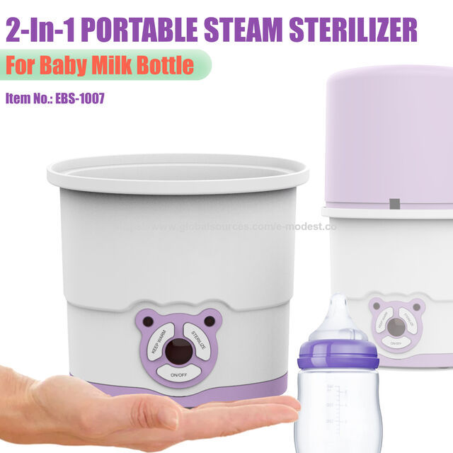 Baby Bottle Sterilizer and Milk Warmer 2-in-1 Baby Bottle Steam Sterilizer and Milk Warmer, E-Modest Limited. ,Baby Bottle Sterilizer and Milk Warmer 2-in-1 Baby Bottle Steam Sterilizer and Milk Warmer