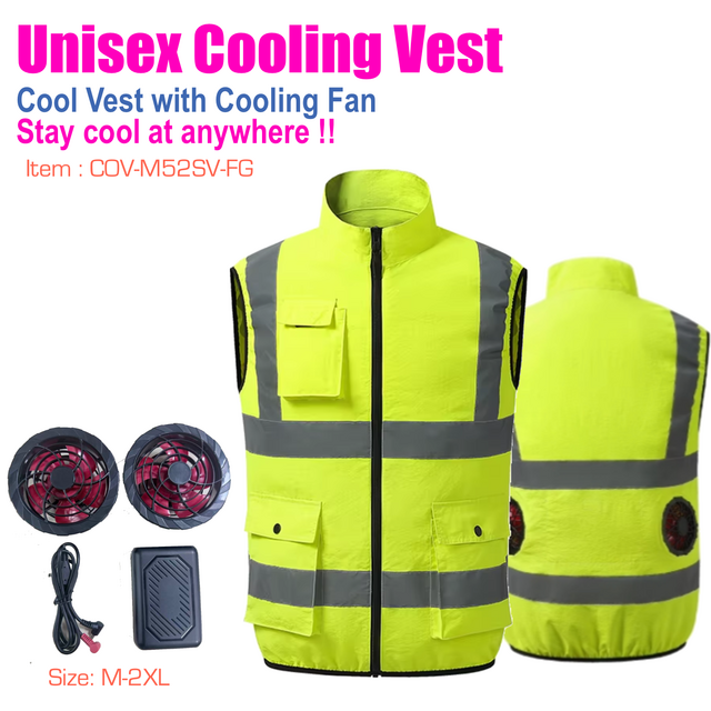 Air Conditioned Cool-Vest with Cooling Fan, E-Modest Limited. ,Air Conditioned Cool-Vest with Cooling Fan