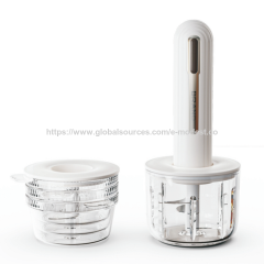 RECHARGEABLE BABY FOOD HANDHELD CHOPPER COMBO Cordless Baby Food Chopper set with built-in rechargeable Battery, E-Modest Limited. ,RECHARGEABLE BABY FOOD HANDHELD CHOPPER COMBO Cordless Baby Food Chopper set with built-in rechargeable Battery