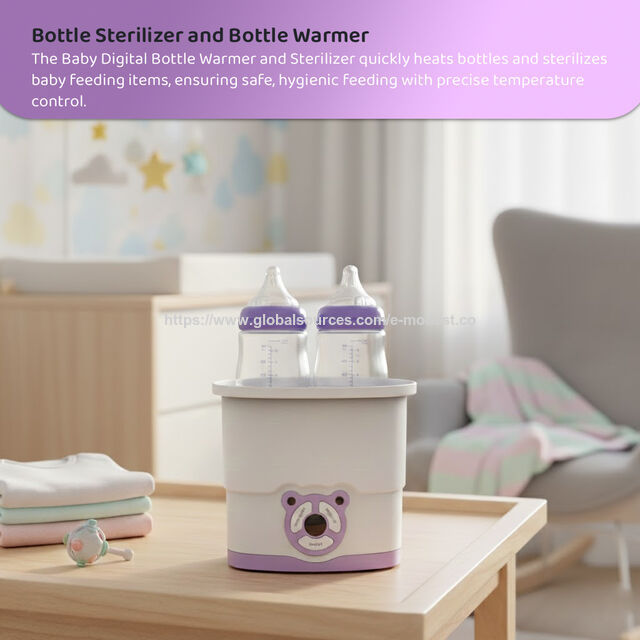 2-in-1 Baby Bottle Steam Sterilizer and Milk Warmer, E-Modest Limited. ,2-in-1 Baby Bottle Steam Sterilizer and Milk Warmer