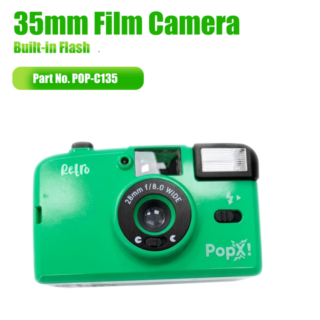 Reusable 35mm film camera, E-Modest Limited. ,Reusable 35mm film camera